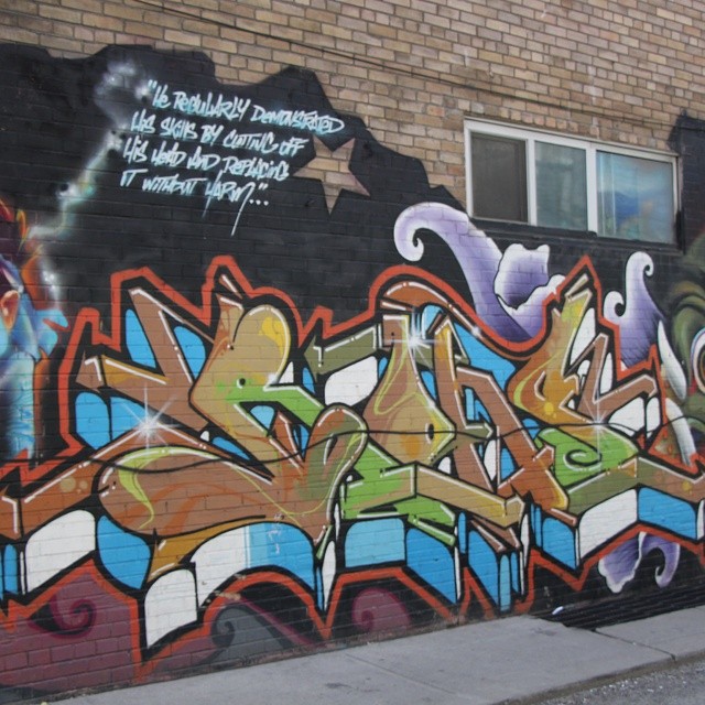 Pic of the day, Down Town Toronto Graffiti 7 (x-post Instagram)